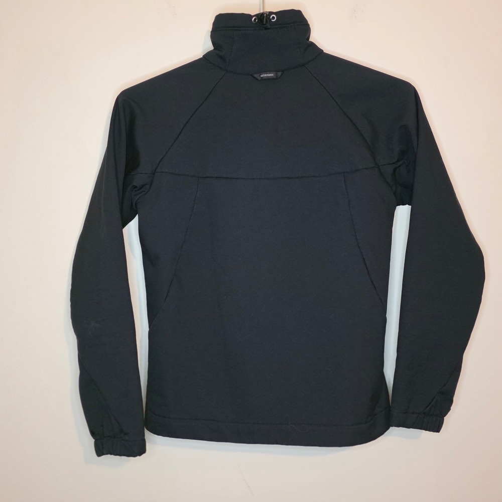Columbia Interchange Jacket Black Zip Up Fleece Lined Women's Medium *FLAWED - Picture 2 of 7